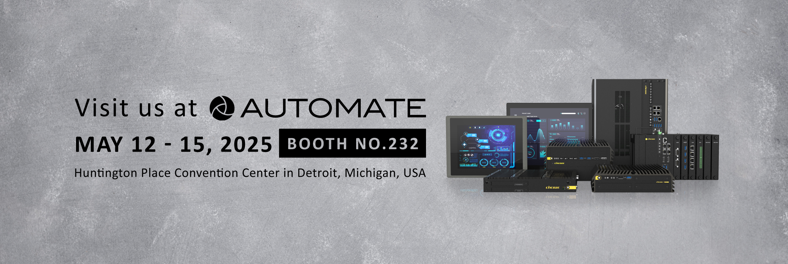 Visit Cincoze at Automate Show 2025!