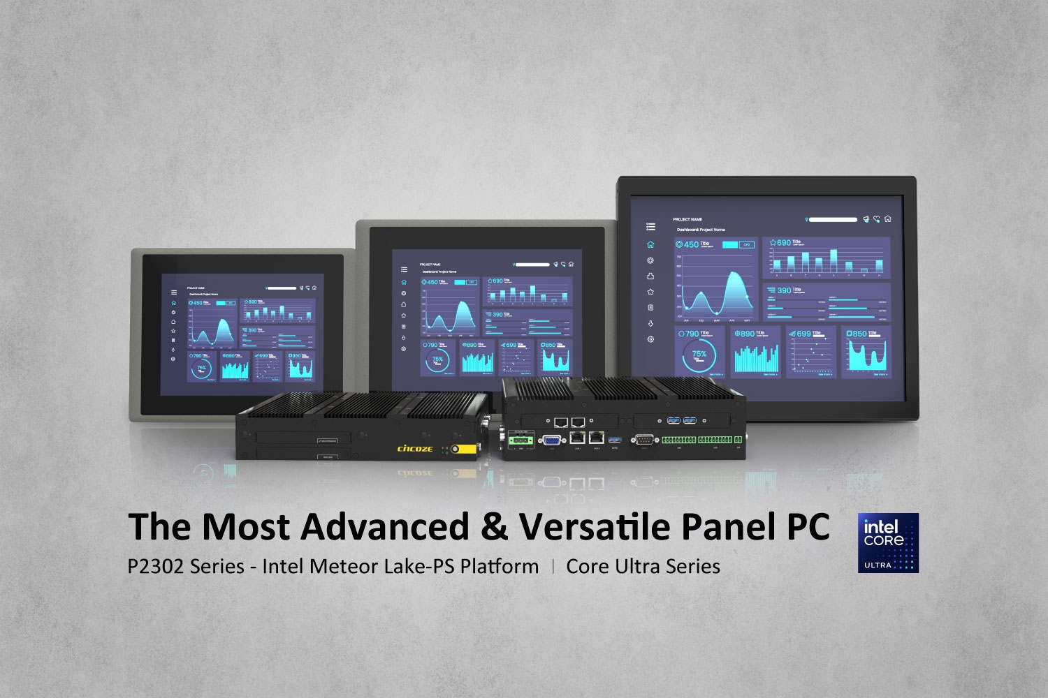 New Platform, Big Lineup! Cincoze Unveils 60 New Meteor Lake PS Panel PCs
