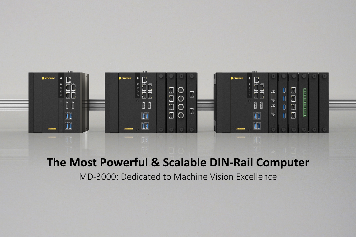 Cincoze Launches New MAGNET Product Line – High-Performance DIN-Rail Embedded Computers for Machine Vision