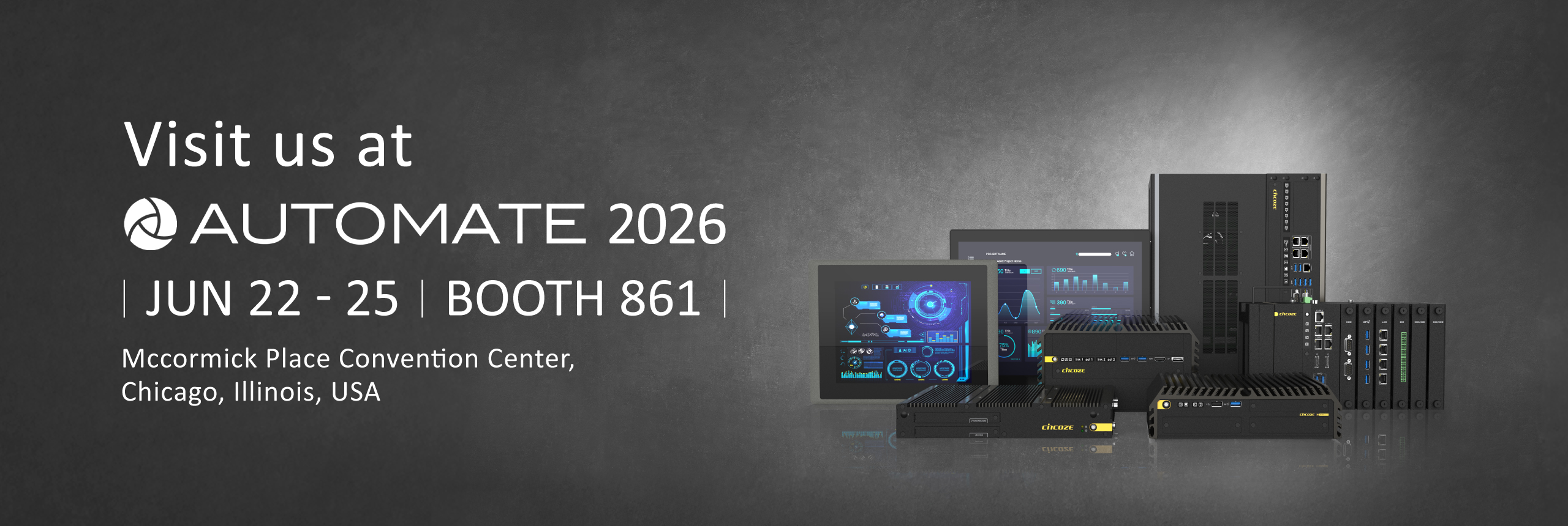 Visit Cincoze at Automate 2026!