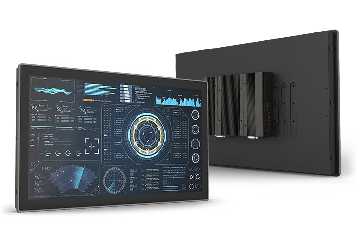 Industrie-Touchmonitor mit schmalem Rahmen-Design (CV-200/M1000 Serie)