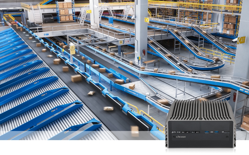 Cincoze DS-1201 treibt die nächste Generation der Postsortierautomatisierung an