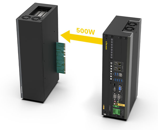 Total Power Budget Up to 720W Total Power Budget Up to 720W