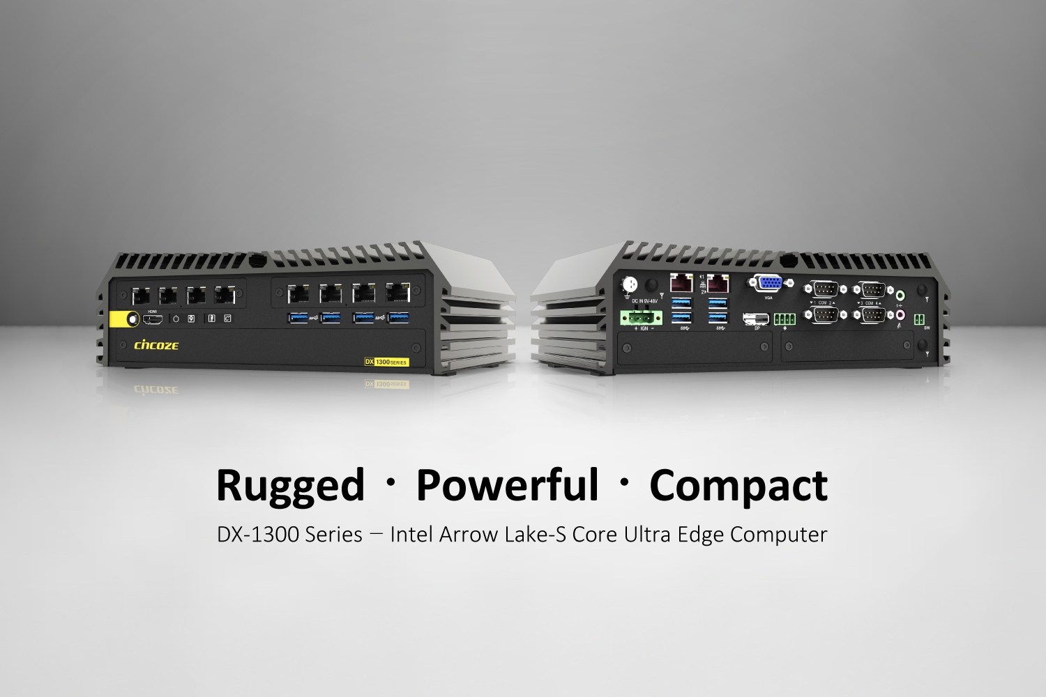 Cincoze 德承發表高效能緊湊型工業電腦 DX-1300：打造空間受限場域的關鍵邊緣運算核心